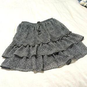 Siena Sky Pattern Mini Skirt